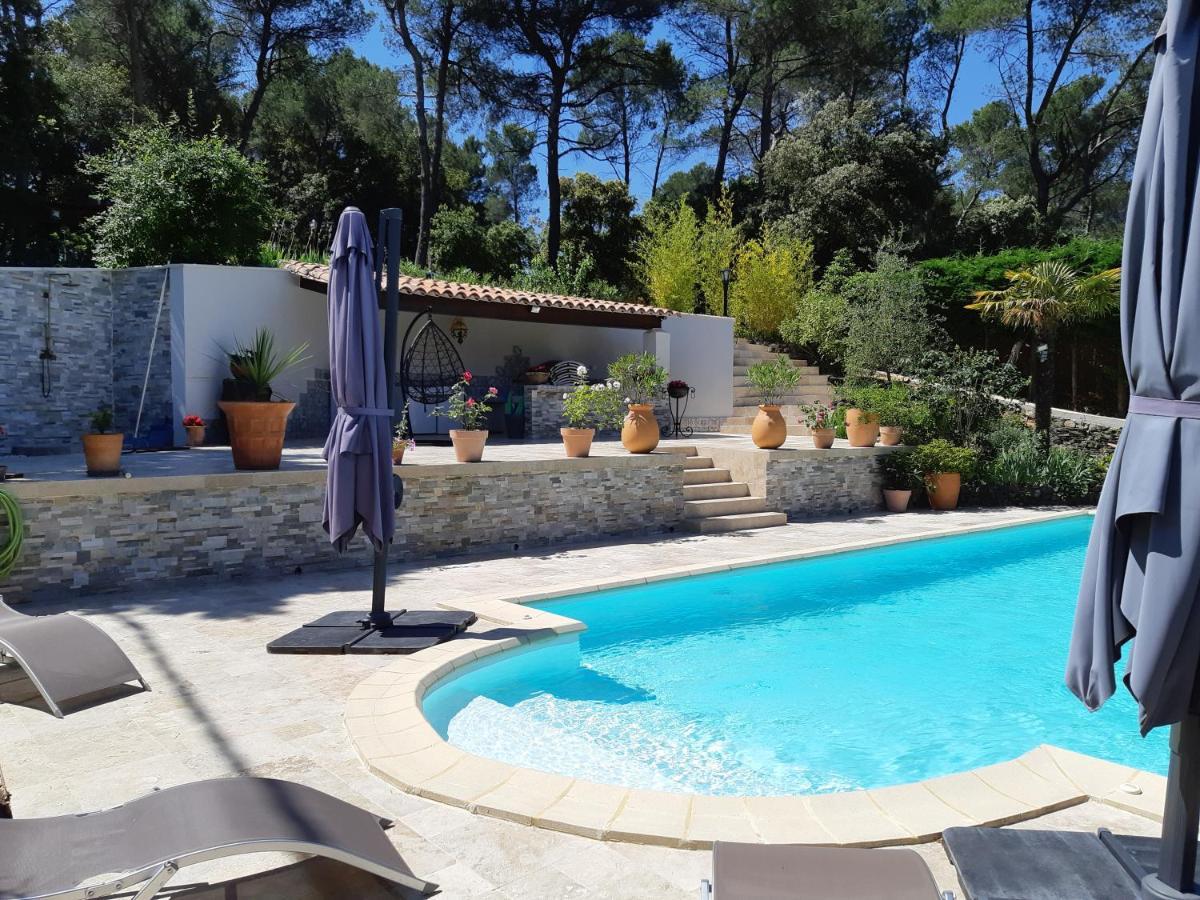 Les Chambres Manon - Piscine, Spa, Tennis Belcodene Buitenkant foto