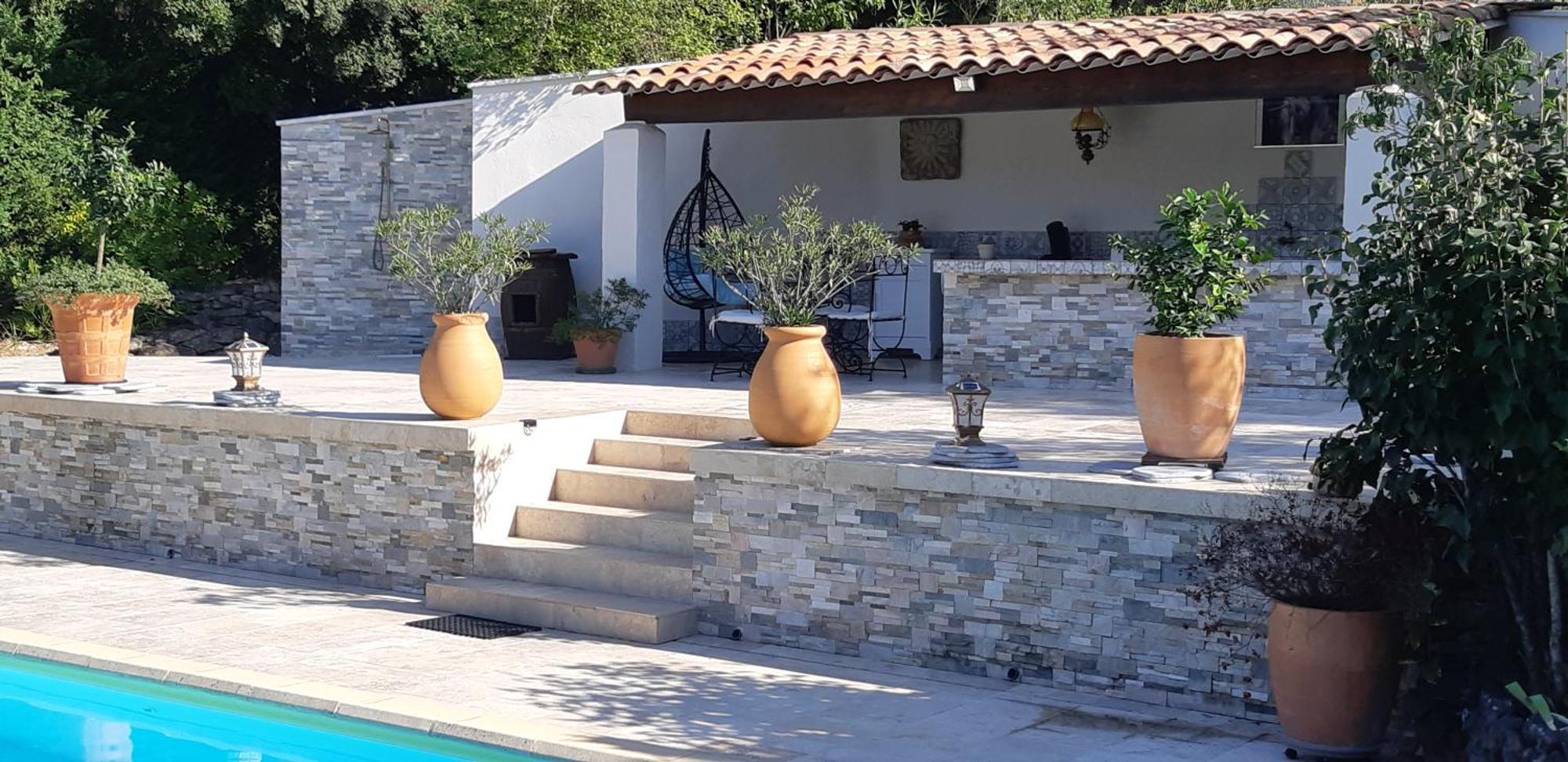 Les Chambres Manon - Piscine, Spa, Tennis Belcodene Buitenkant foto